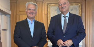Συνάντηση του Περιφερειάρχη Πελοποννήσου με τον Υπουργό Αγροτικής Ανάπτυξης και Τροφίμων